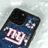 NFL New York Giants Tropical Print iPhone 15 Pro Waterproof Case