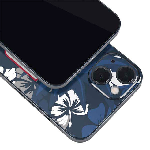 NFL New York Giants Tropical Print iPhone 15 Skin