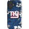 NFL New York Giants Tropical Print iPhone 16 Impact Case