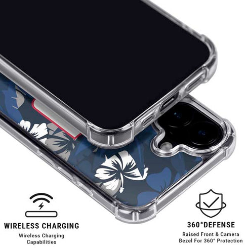 NFL New York Giants Tropical Print iPhone 16 MagSafe Case