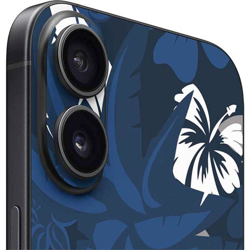 NFL New York Giants Tropical Print iPhone 16 Plus Skin