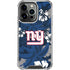 NFL New York Giants Tropical Print iPhone 16 Pro Clear Case