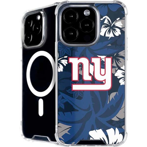 NFL New York Giants Tropical Print iPhone 16 Pro MagSafe Case