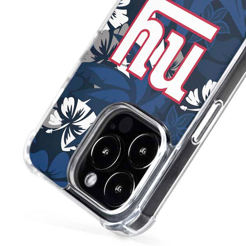 NFL New York Giants Tropical Print iPhone 16 Pro Max MagSafe Case