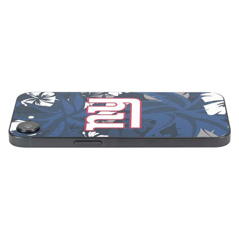 NFL New York Giants Tropical Print iPhone 16e Skin