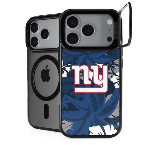 NFL New York Giants Tropical Print iPhone 18 Pro Kickstand Case