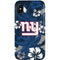 NFL New York Giants Tropical Print iPhone XS Pro Case
