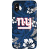 NFL New York Giants Tropical Print iPhone XS Pro Case