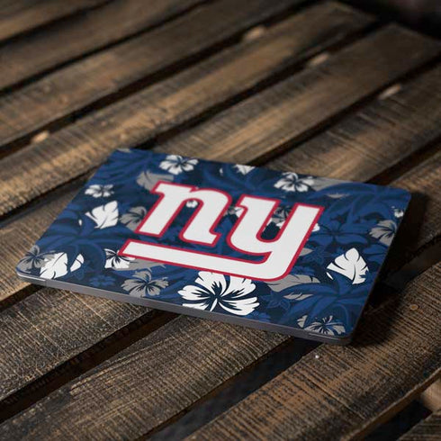 NFL New York Giants Tropical Print Apple MacBook Air Skin