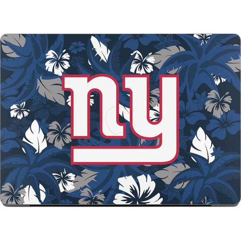 NFL New York Giants Tropical Print Apple MacBook Pro 14-inch Skin