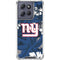 NFL New York Giants Tropical Print Moto G 5G (2025) Clear Case