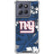 NFL New York Giants Tropical Print Moto G Play 5G (2025) Clear Case