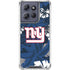 NFL New York Giants Tropical Print Moto G Play 5G (2025) Clear Case