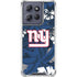 NFL New York Giants Tropical Print Moto G Stylus 5G (2025) Clear Case
