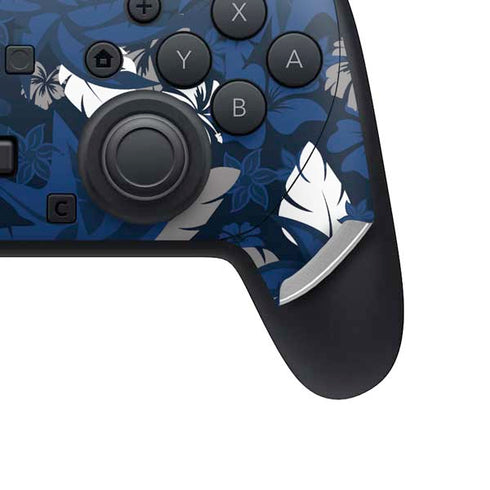 NFL New York Giants Tropical Print Nintendo Switch 2 (2025) Pro Controller Skin