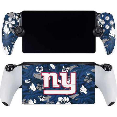 NFL New York Giants Tropical Print PlayStation PS5 Skins