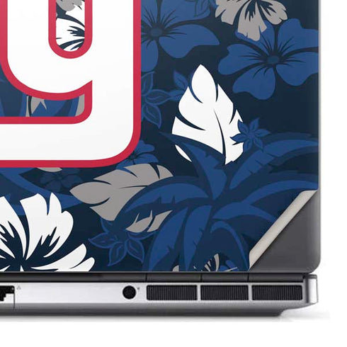 NFL New York Giants Tropical Print Dell Precision Skin