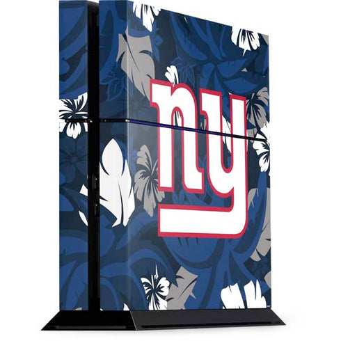 NFL New York Giants Tropical Print PlayStation PS4 Skins