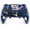 NFL New York Giants Tropical Print PS5 DualSense Edge Pro Controller Skin