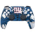 NFL New York Giants Tropical Print PS5 Pro Disk Bundle Skin