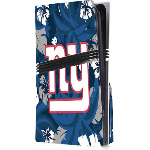 NFL New York Giants Tropical Print PlayStation PS5 Skins