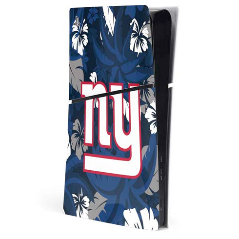 NFL New York Giants Tropical Print PlayStation PS5 Skins