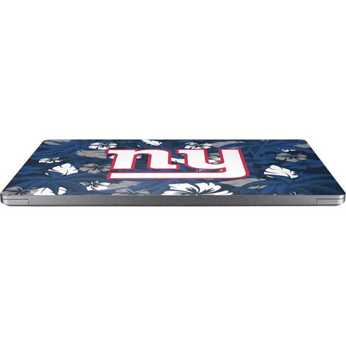 NFL New York Giants Tropical Print Laptop Skins