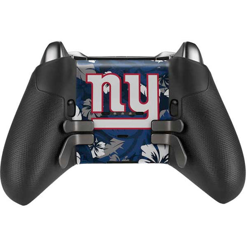 NFL New York Giants Tropical Print Xbox Elite Wireless Controller Series 2 Skin