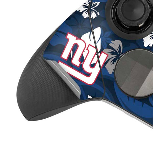 NFL New York Giants Tropical Print Xbox Elite Wireless Controller Series 2 Skin