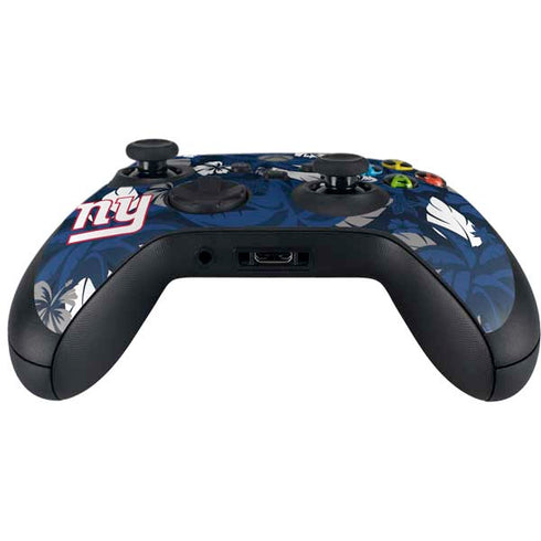 NFL New York Giants Tropical Print Xbox Series X Controller Skin