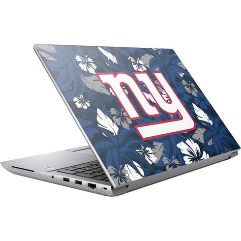 NFL New York Giants Tropical Print HP ZBook Fury 16 G10 Skin