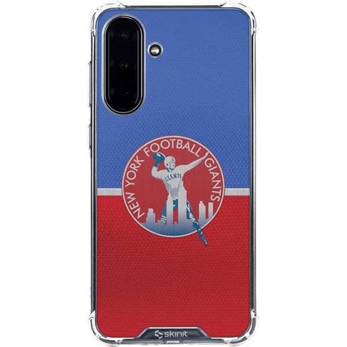 NFL New York Giants Vintage Galaxy A36 5G Clear Case
