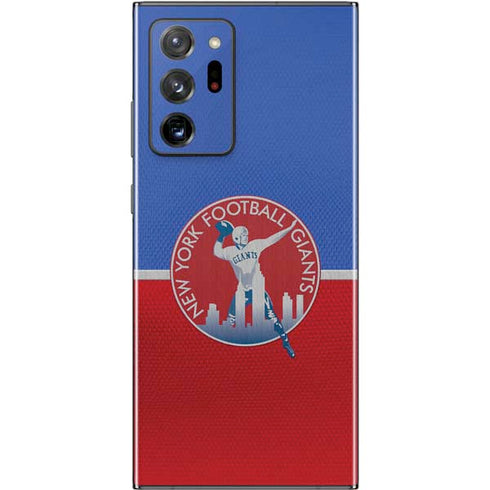 NFL New York Giants Vintage Galaxy Note20 Ultra 5G Skin
