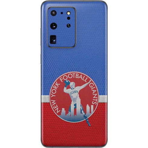 NFL New York Giants Vintage Galaxy S20 Ultra 5G Skin