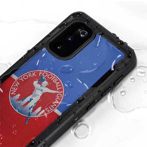 NFL New York Giants Vintage Galaxy S20 Waterproof Case