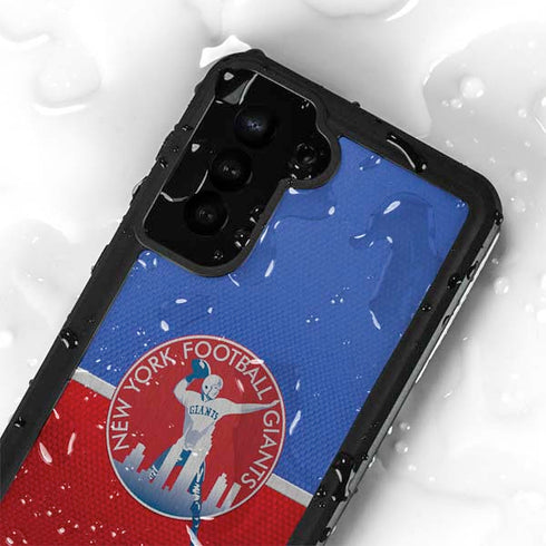 NFL New York Giants Vintage Galaxy S24 Plus Waterproof Case