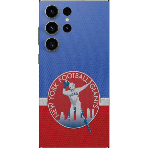 NFL New York Giants Vintage Galaxy S24 Ultra Skin