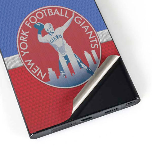 NFL New York Giants Vintage Galaxy S24 Ultra Skin