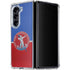 NFL New York Giants Vintage Galaxy Z Fold5 5G Clear Case