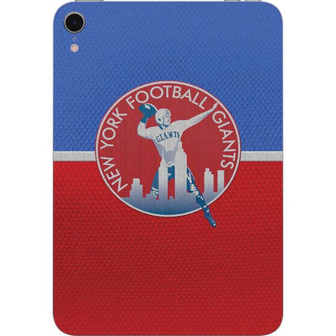 NFL New York Giants Vintage Apple iPad Mini Skin
