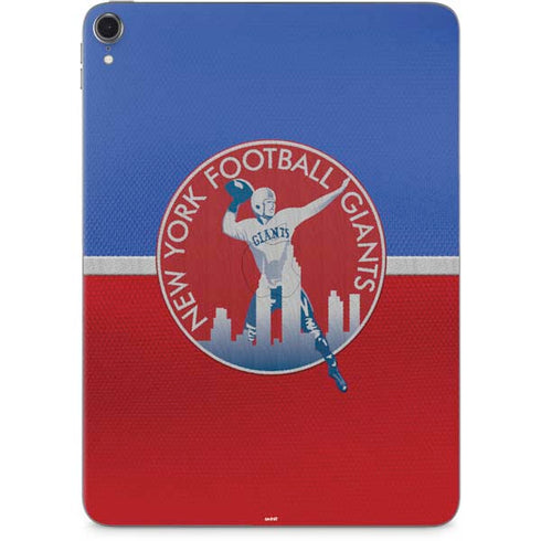 NFL New York Giants Vintage Apple iPad Pro Skin