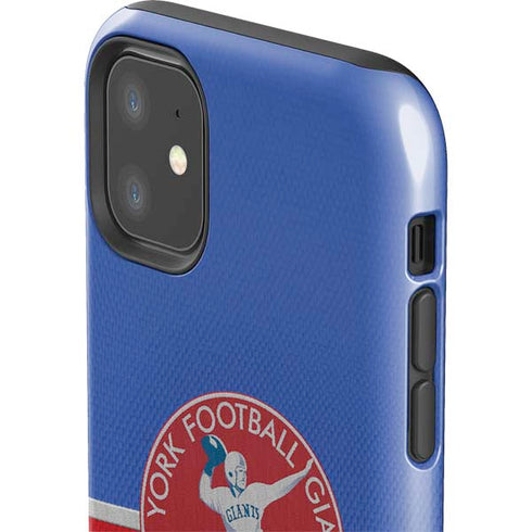 NFL New York Giants Vintage iPhone 11 Impact Case
