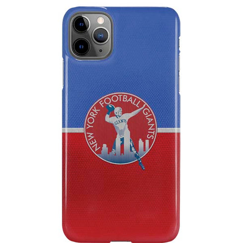 NFL New York Giants Vintage iPhone 11 Pro Max Lite Case