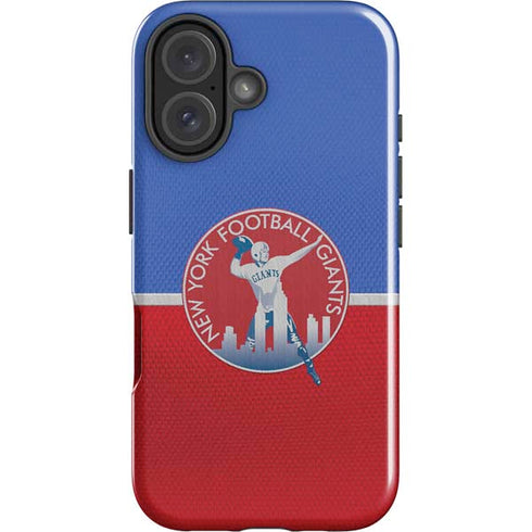 NFL New York Giants Vintage iPhone 16 Impact Case