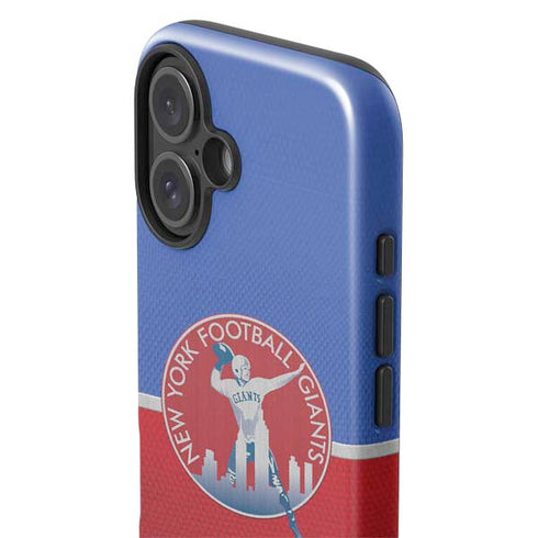 NFL New York Giants Vintage iPhone 16 Impact Case