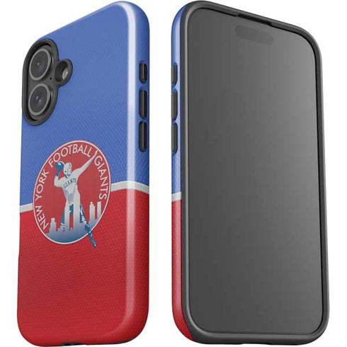 NFL New York Giants Vintage iPhone 16 Impact Case