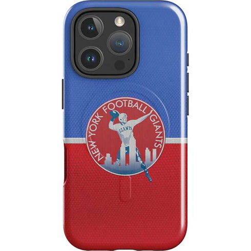 NFL New York Giants Vintage iPhone 16 Pro Magsafe Impact Case