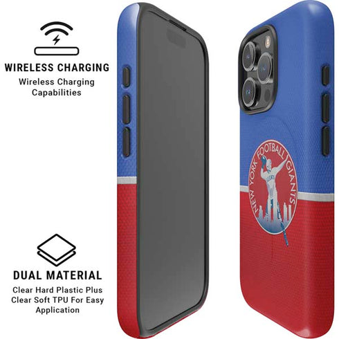 NFL New York Giants Vintage iPhone 16 Pro Magsafe Impact Case