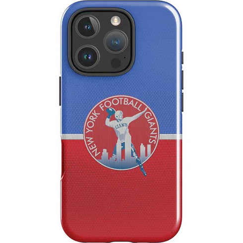 NFL New York Giants Vintage iPhone 16 Pro Max Impact Case