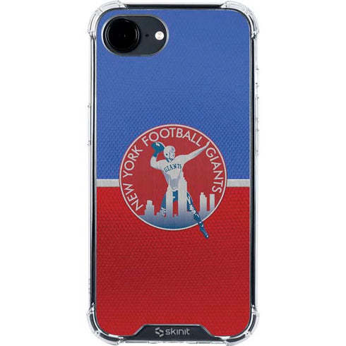 NFL New York Giants Vintage iPhone 16e Clear Case